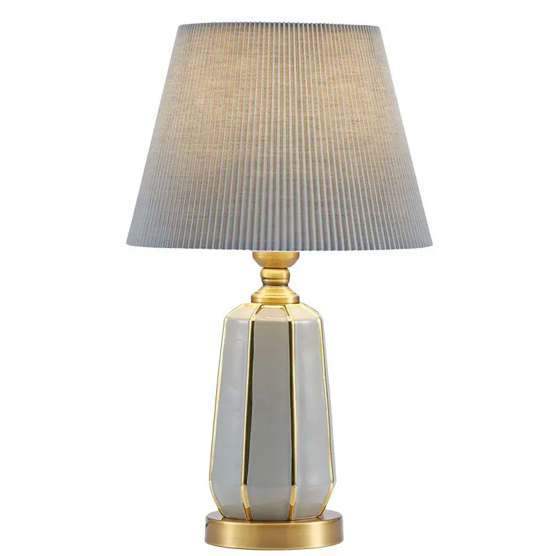 Lampe De Bureau Américaine En Laiton Brillant, Fabriquée En Italie - Style Chalet, Ampoule E27 Incluse