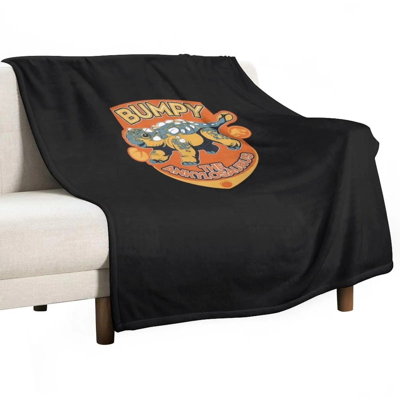 

Jurassic World Camp Cretaceous Bumpy The Ankylosaurus T-Shirt Throw Blanket Fluffy Shaggy Sofa Quilt Blankets