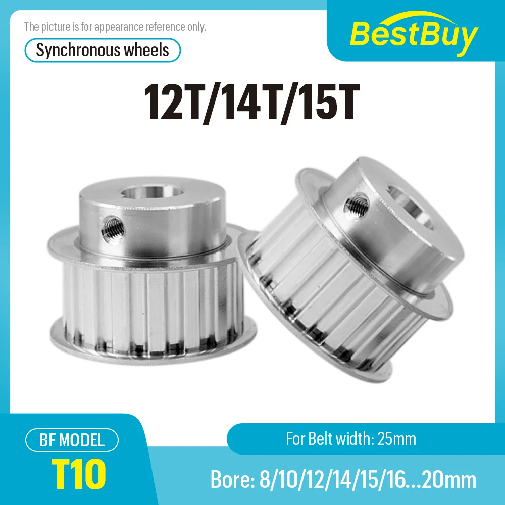 5M 15T Cintura Puleggia Sincrona Ruota senza Passo 5mm Passo 8mm Foro