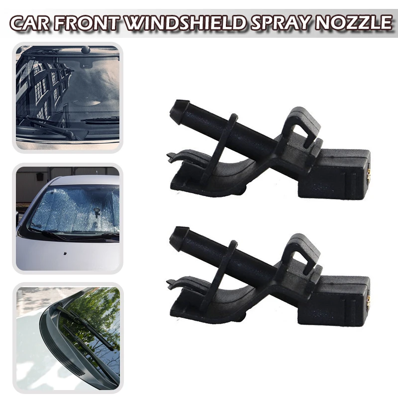 

2pcs Car Water Spray Jet Nozzle Windshield Washer Nozzle Jet 85381-12300 Spray For Toyota Corolla RAV4 Car Accessories