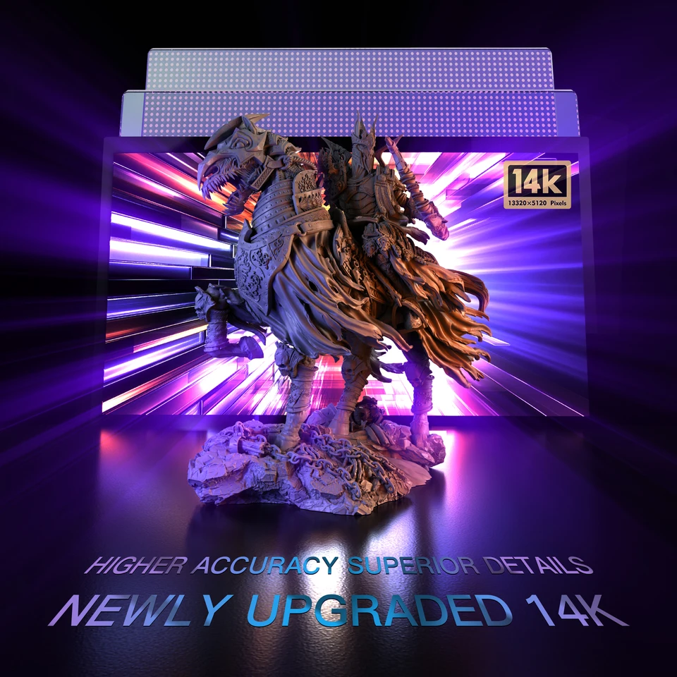 高速3DLCDプリンター,3D印刷機,樹脂加熱プリンター,whale3ウルトラ14k