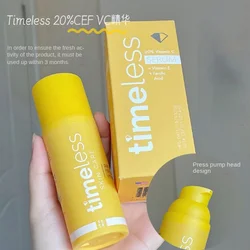 Timeless 20% CEF Essence 30ml Ve Ferulic Acid Hyperoxidation To Classify Whitening Brightening VC Skin Care  Whitening Cream