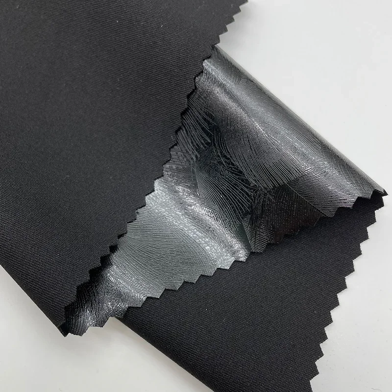 New Four-Sided Knit Bottoming Fabric 0.5m Men's Wear Women's Clothing Children's Wear PU Face Fabric Artificial Leather Clothing