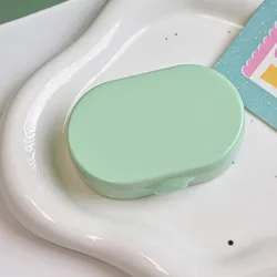 Colorful Contact Lens Case - Premium Storage for Non - Prescription Color Contacts (D - Green)