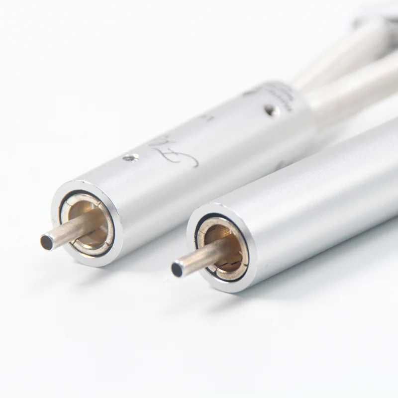 Argento Ultimate Fever Grade Hifi Rca Interconnect Cavo Audio Per Amplificatore Lettore Cd Dvd