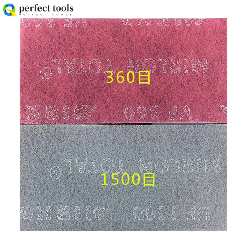 25 Pz 115*225Mm Mirka Tampone Abrasivo Metallo Woodware Lucidatura Auto Spazzolatura Derusting Lucidatura Pulizia Lacca