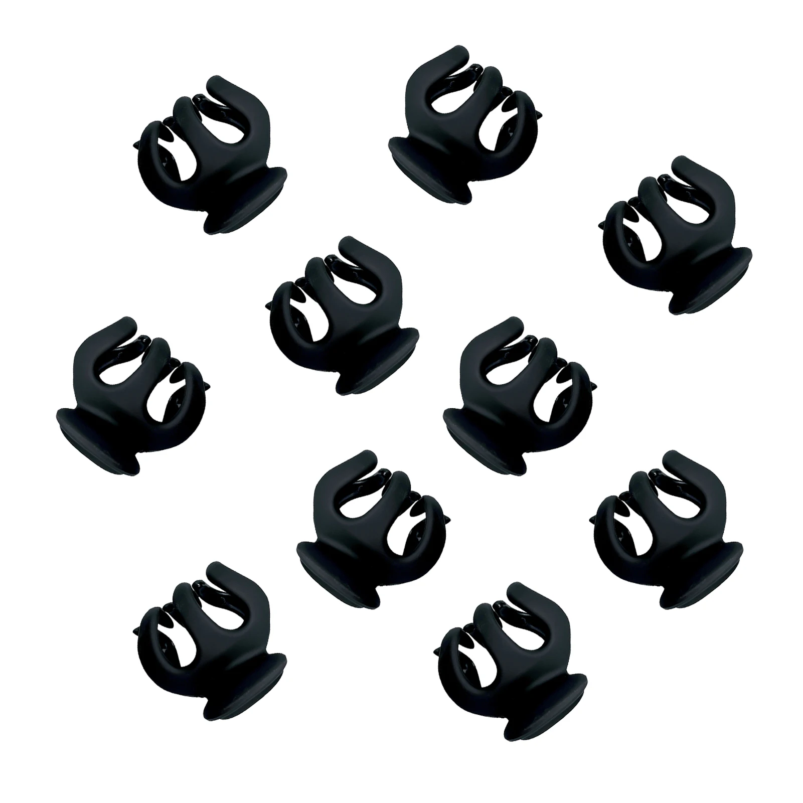 

Hair Clips For Tail 10 Pieces Grab Hair Clips For Styling 3.5cm/1.38inch Tail Hair Clamps Hair Accessories For Mom Wife