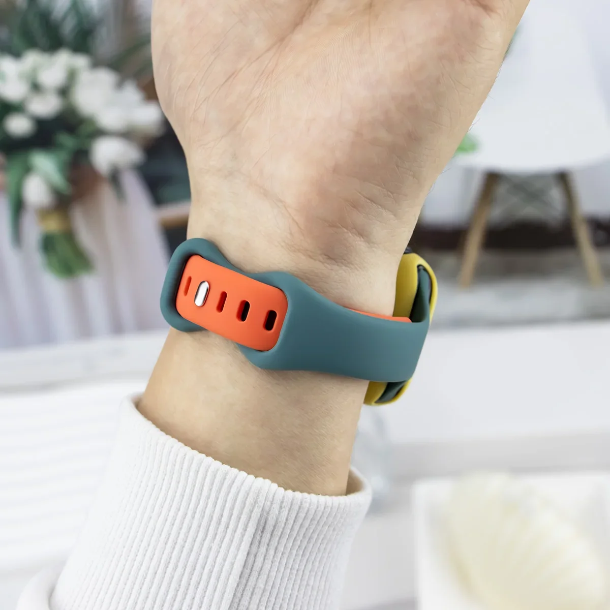 Soft Silicone Sports Strap with Protective Case