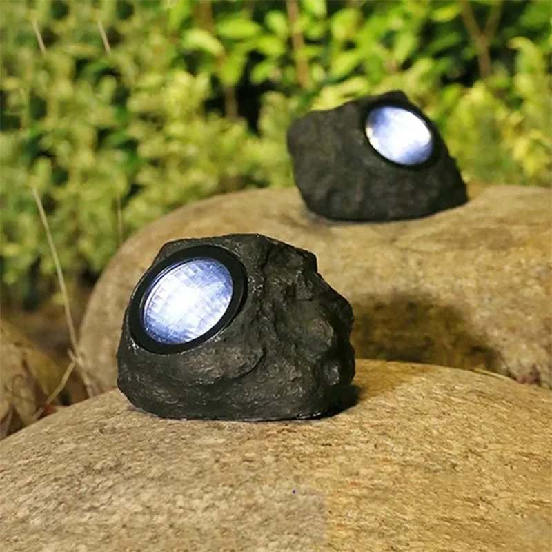 

Solar Lamp Simulation Stone Solar Garden Lights Outdoor Solar Spotlights Outdoor Landscape Decoration Lawn Lamps Solar Led Light