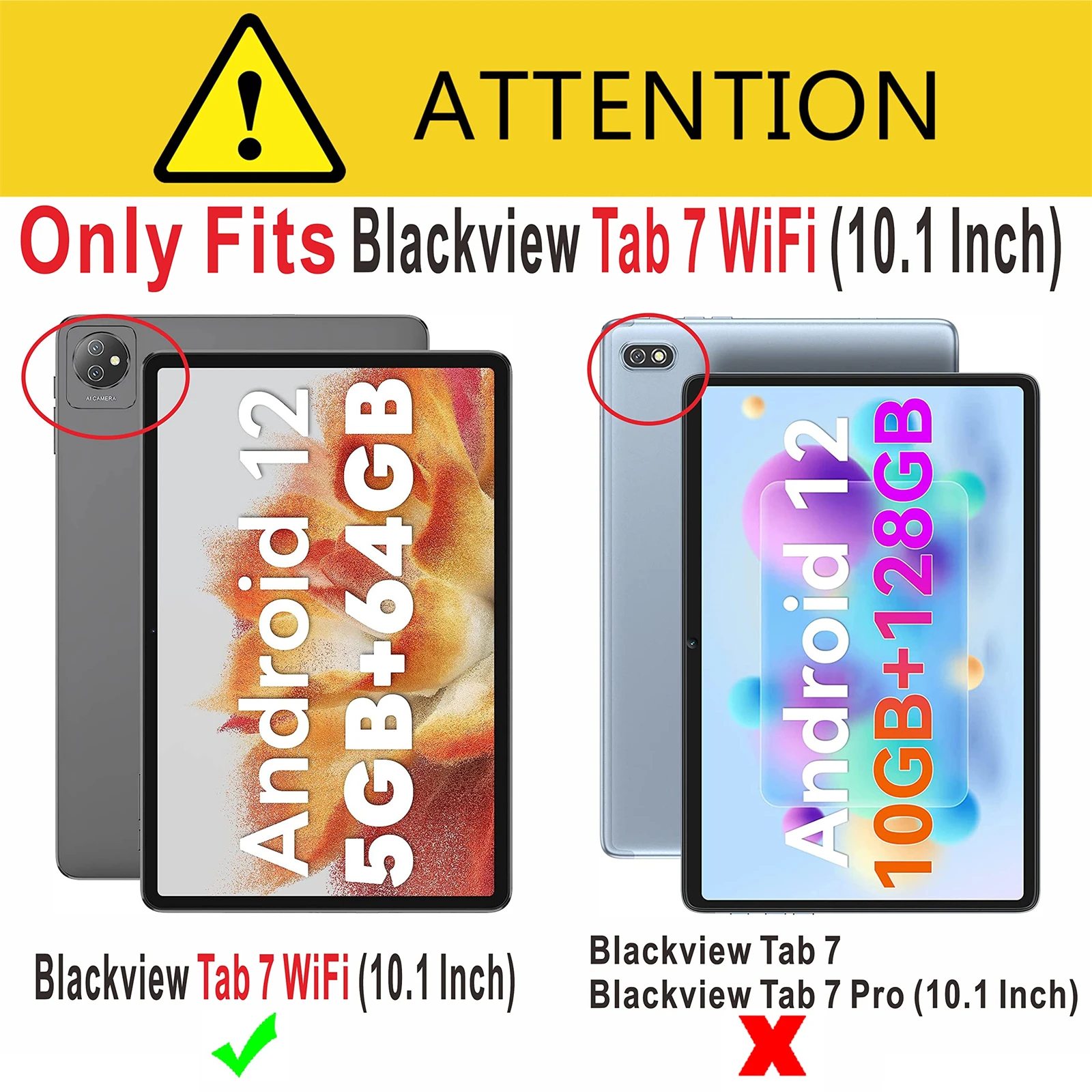 Screen Protector for Blackview Tab 7 WiFi 10.1 inch 2023 HD 9H Hardness Anti-Scratch Tempered Glass for Blackview Tab 8 WiFi 2