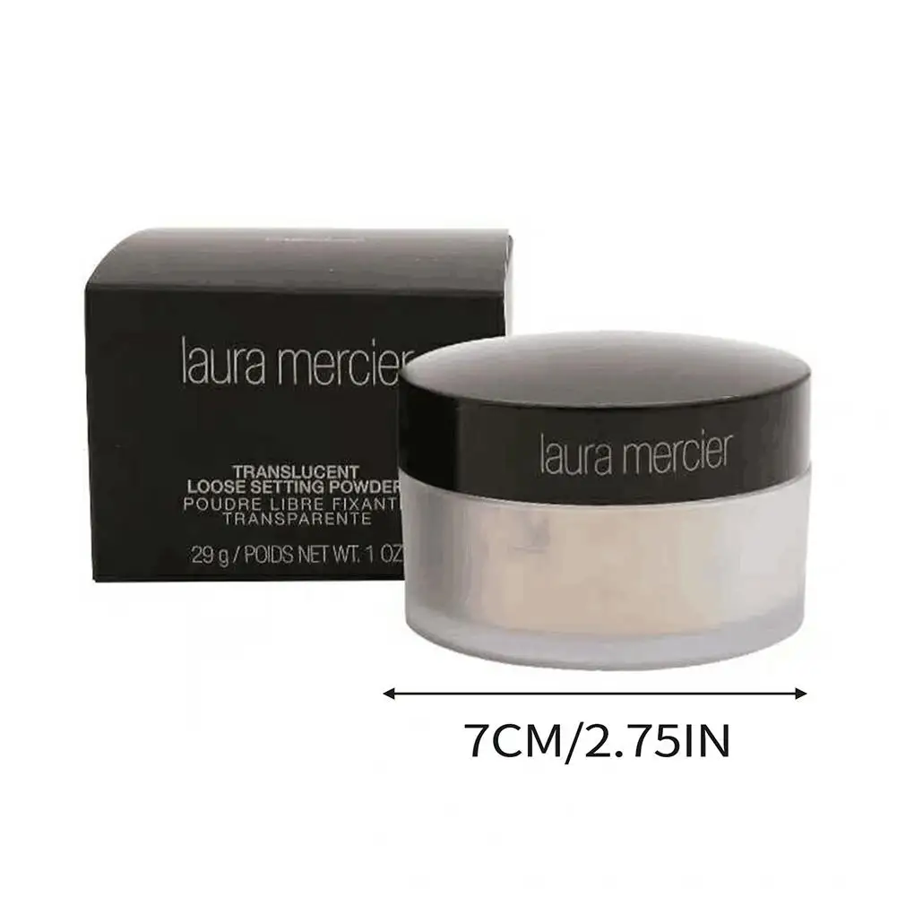29G For Laura Mercier Loose Powder Make Up Oil Control Breathable Waterproof Lasting Setting Powder Translucent Loose Setting