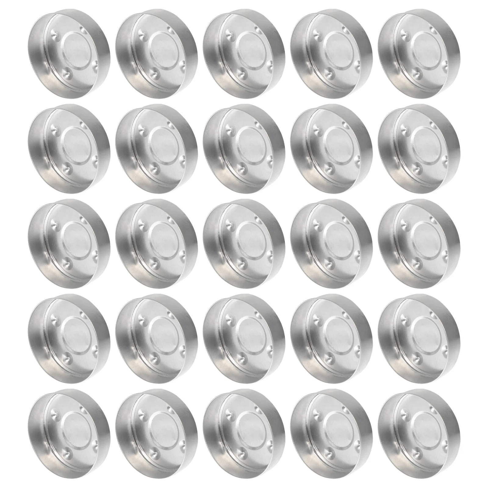 

Tea Light Organizer Aluminum Tea Light Tins Candle Cups Tealight Candle Holder Empty Containers Diy Candle Making