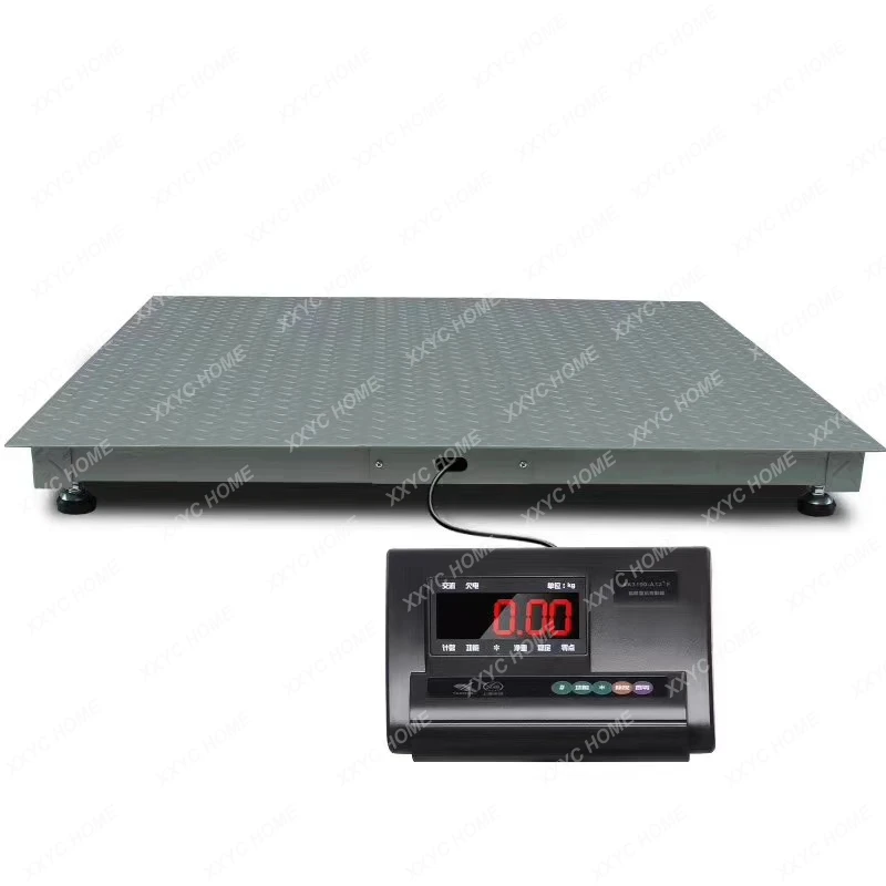 

Factory sell electronic digital platform weighing floor scale 1x1m 2t floor scale