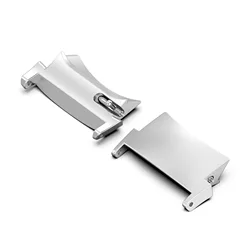 Stainless Steel Watch Connector Adapter - 22MM Replacement Accessory (Silver)