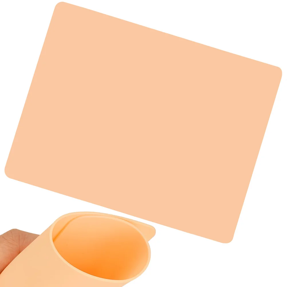 

Silicone Molds Tattoo Practice Skin Rubber Microblading Eyebrow Makeup Mannequin Face Board