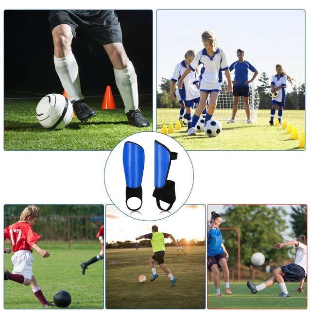 Espinilleras de fútbol para adultos, Protector de piernas de Material ABS,  equipo de ejercicio, rodilleras para niños, Fútbol S E7B9, nuevo -  AliExpress