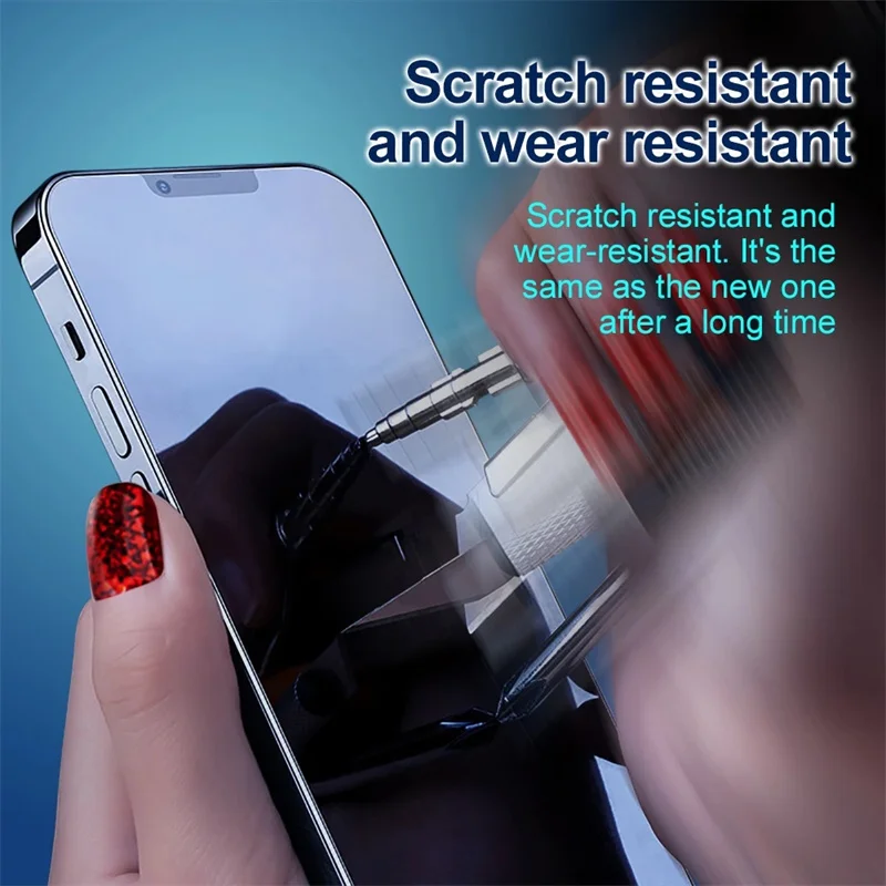 Oleophobic Coating Tempered Glass Screen Protector - Dust Free