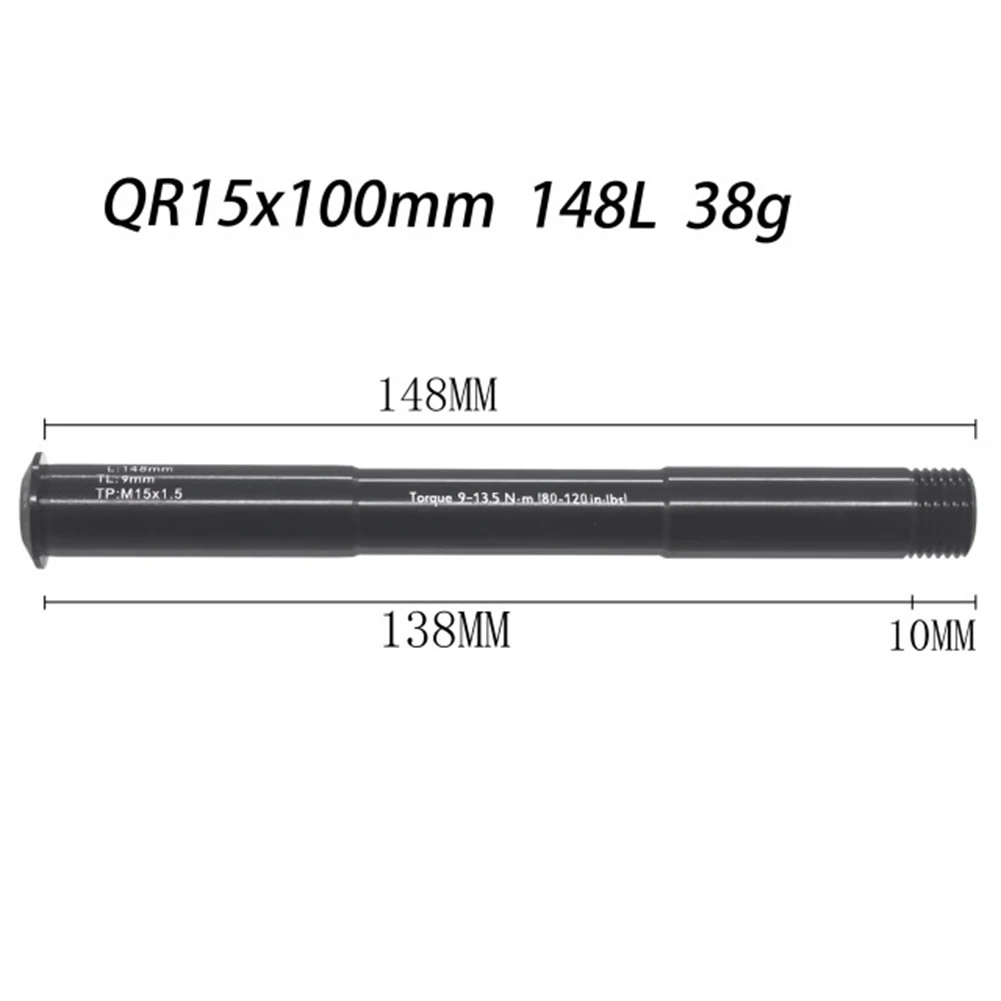 Asta A Sgancio Rapido Per Rockshox Sid Wc Xx Rct3 Rlt Rl (2012 2015) Forcella Leggera In Lega Di Alluminio Nera (100X100110Mm)