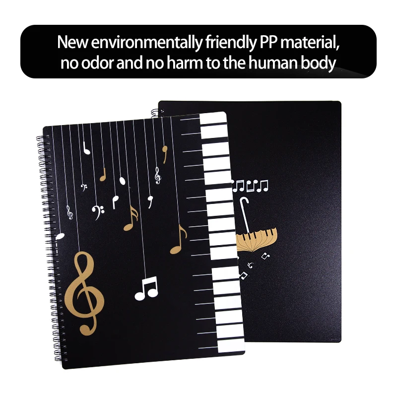 A4 Loose-Leaf Transparent Music Binder