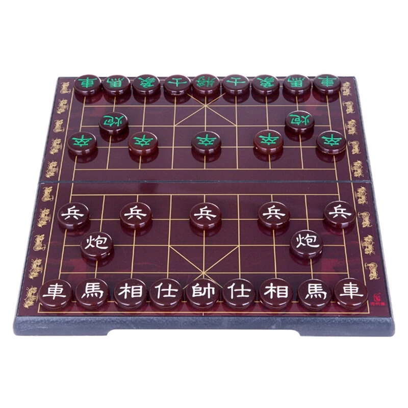 

Новые портативные китайские шахматы (Xiangqi), магнитные дорожные настольные игры, традиционные Xiangqi классические Образовательные стратегии, игры