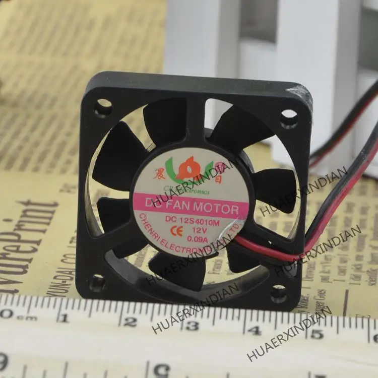 

New 4010 12V 0.09A DC12S4010M 4 2 Cooling Fan Assembly Kit