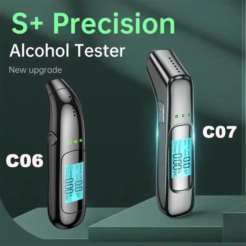 Alcohol Tester Breath Alcohol Tester Non-Contact Alcohol Tester With LED Digital Display