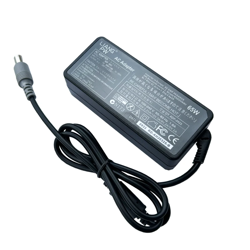 

20V 3.25A 65W Laptop Ac Power Adapter Charger For Lenovo T410 T410S T510 Sl410 Sl410K Sl510 Sl510K T510I X201 X220 X230