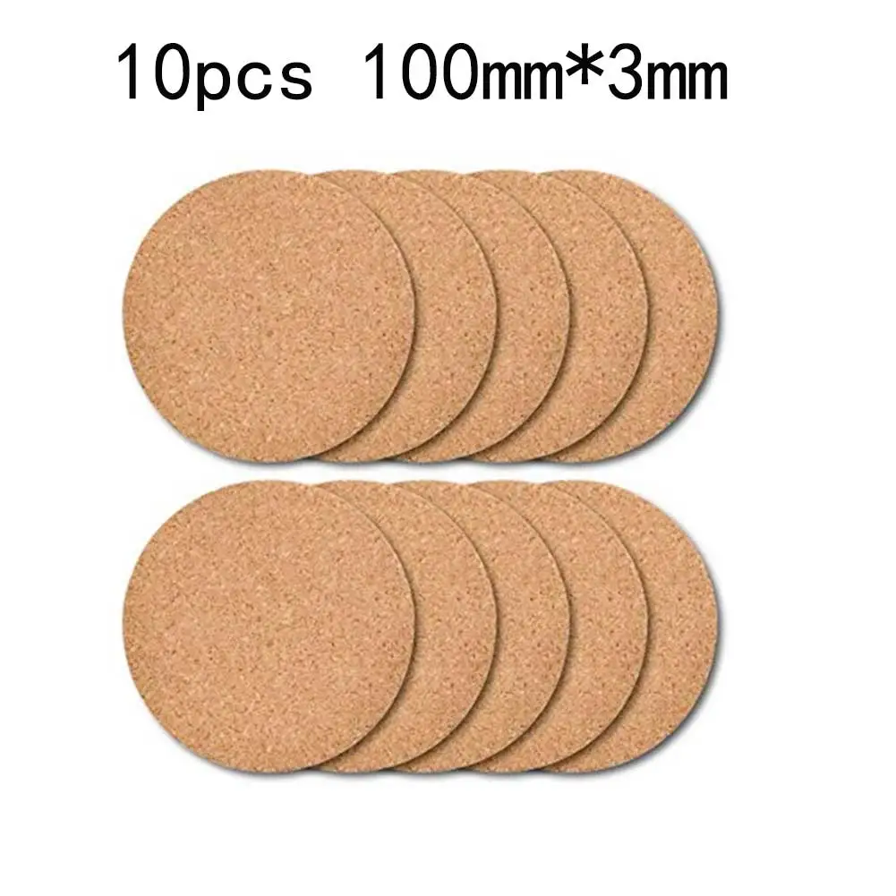 Durable And Heat Resistant Square Cork Coasters Backing Perfect For Home  Bar And Office Use - AliExpress