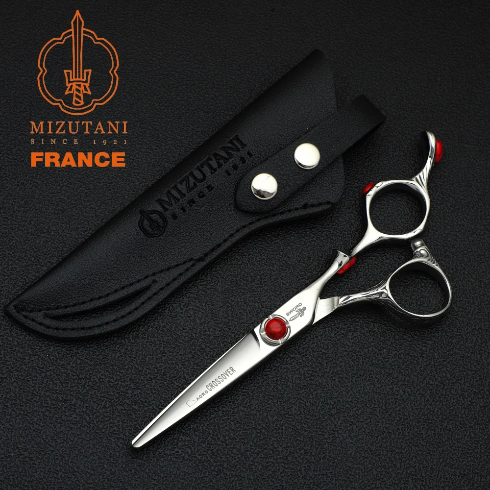 

New MIZUTANI barber scissors VG10 Material gem series scissors 5.5/6.0/7.0 inch scissors Salon Professional Hair Scissors Tools