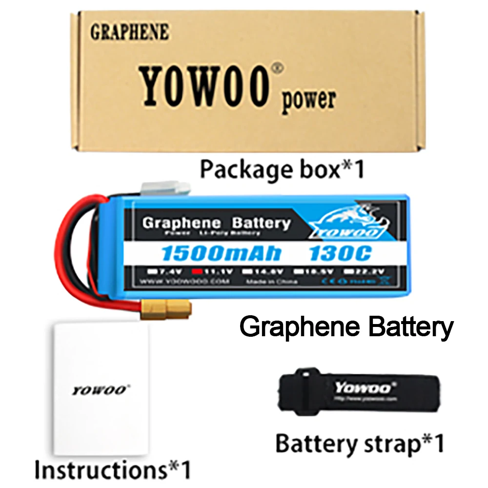 Batterie LiPo 6S 7000mAh 100C XT90 pour RC Drone Voiture