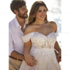 ANGEL Off Shoulder Plus Size Wedding Dress For Women Customized Elegant A-Line Bridal Gown Sexy Backless Vestidos de Novia Boda 5