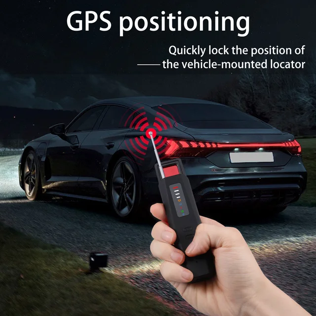 Hidden Camera Detector Adjustable Sensitivity GPS Tracker Finder Multifunctional Hidden Device Finder for Office Hotel Traveling 1