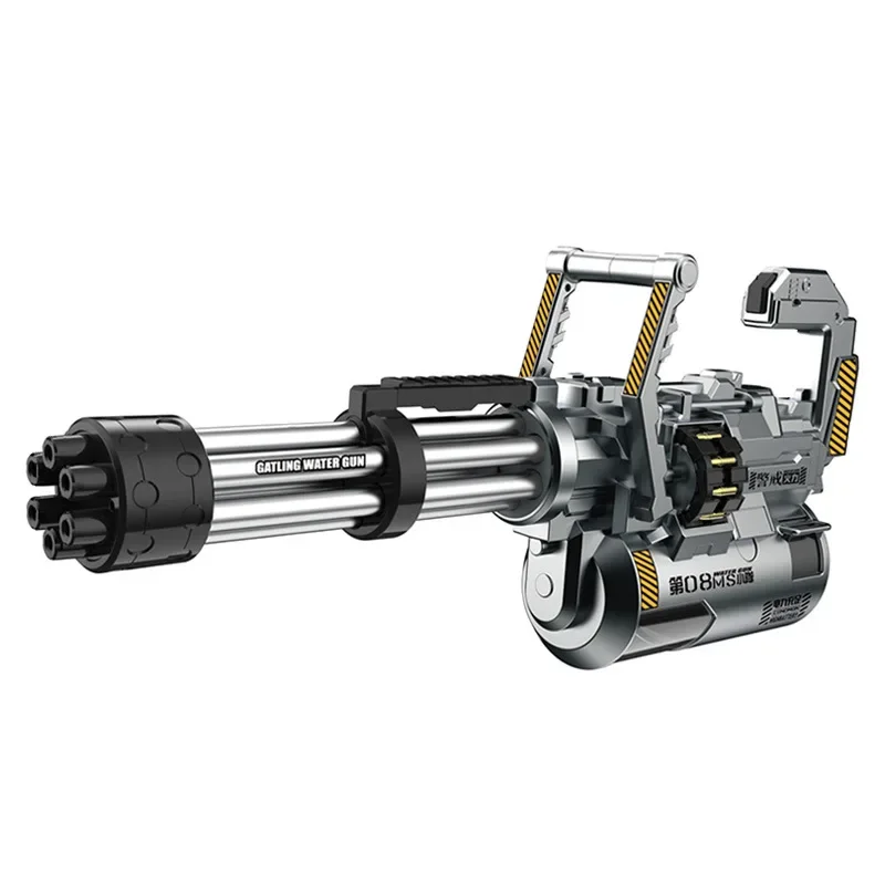Water Gun Automatic Gatling New Super Strong Water Electric Continuous Fire Automatic Pumping Super Capacity Toy Aldult
