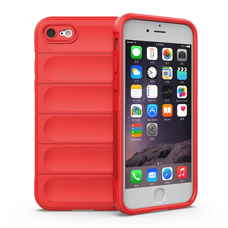Skin-Friendly Shockproof Soft Silicone TPU Phone Back Cover