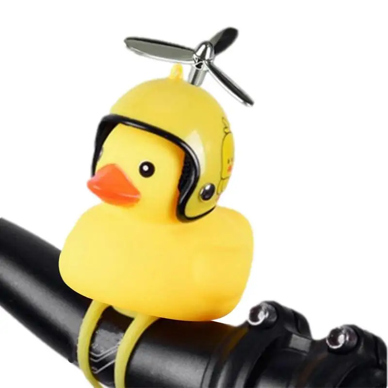 RubberDuckBicycleBellLEDLightBikeBellYellowKidsBicycleBell