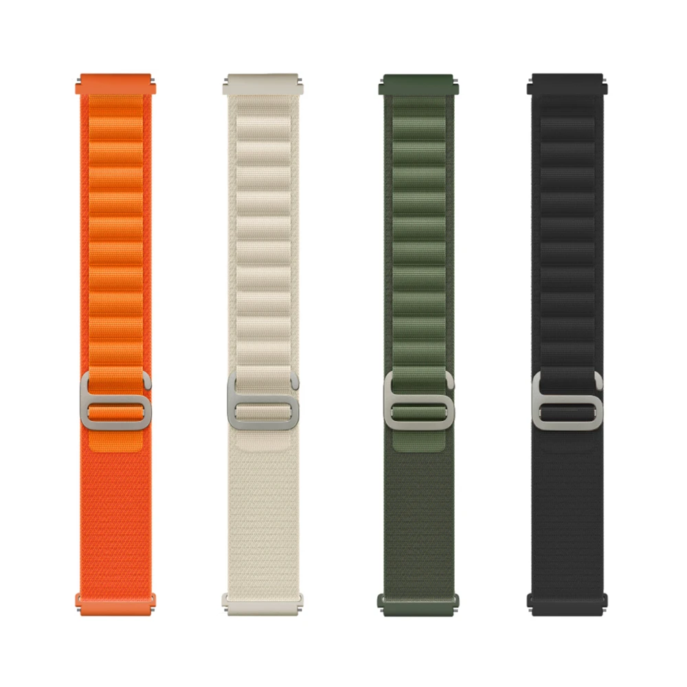Alpine Loop Sports Wristband with Nylon Strap, 20mm/22mm