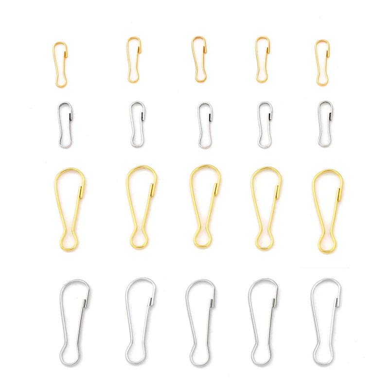 Lanyard Snap Clip Hooks - Metal Spring Gourd Purse Buckle Connectors