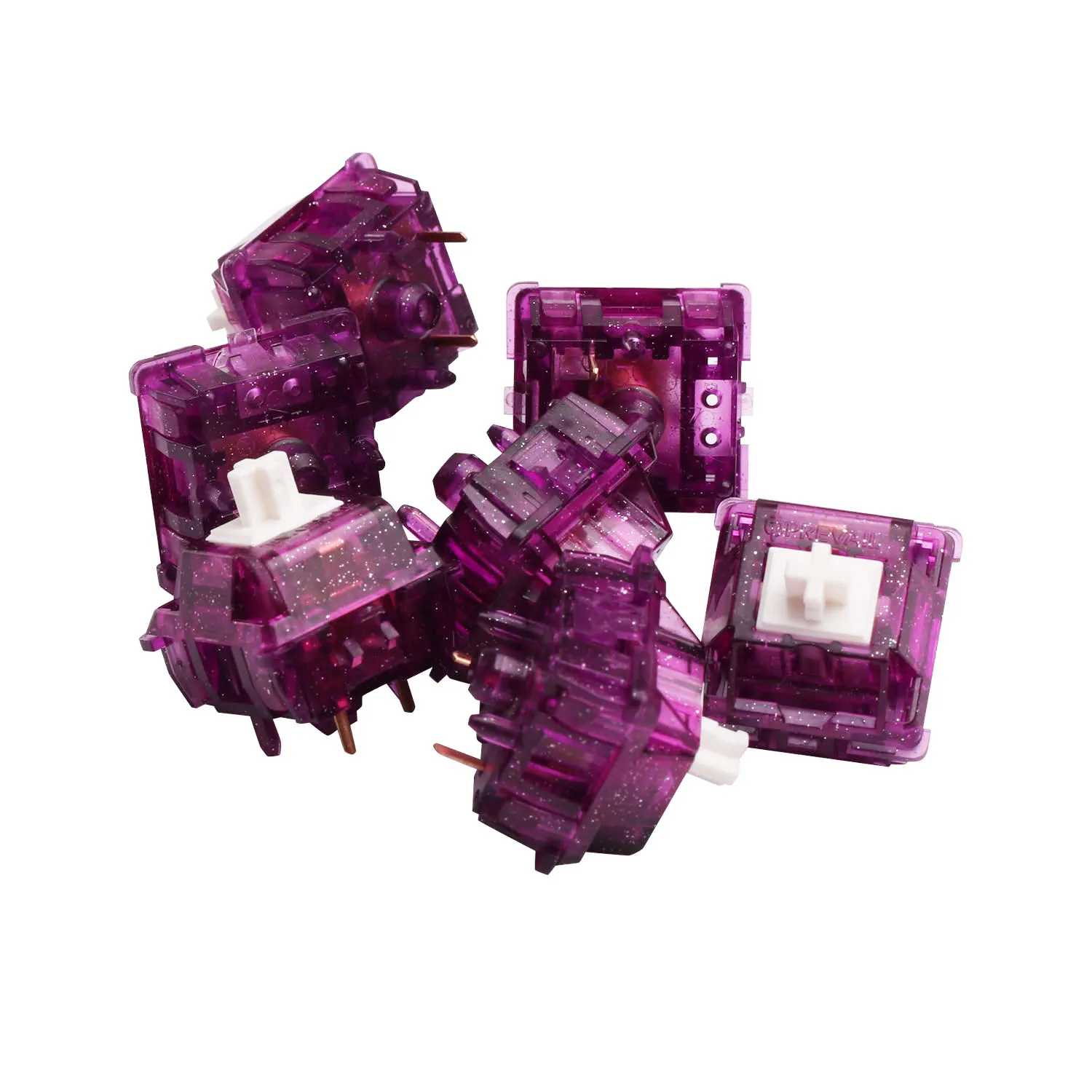 JWK Nebula Switch 63.5g Linear Mechanical Keyboard LY Lengthen Stem