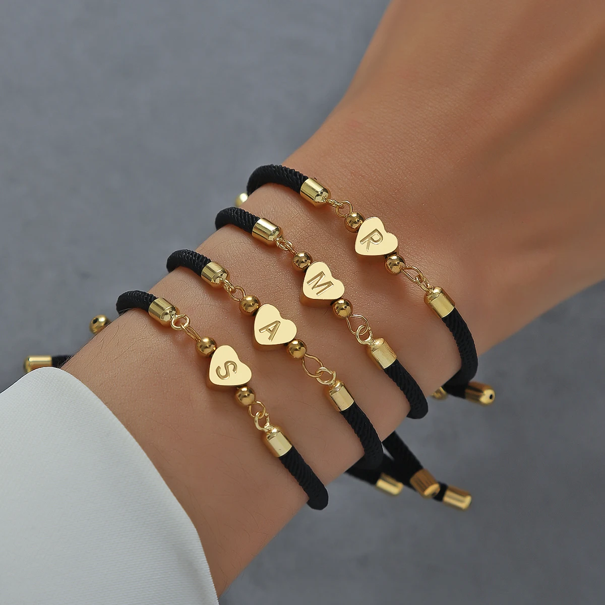 Cavigliera Con Lettera Nome Braccialetto Caviglia Personalizzato