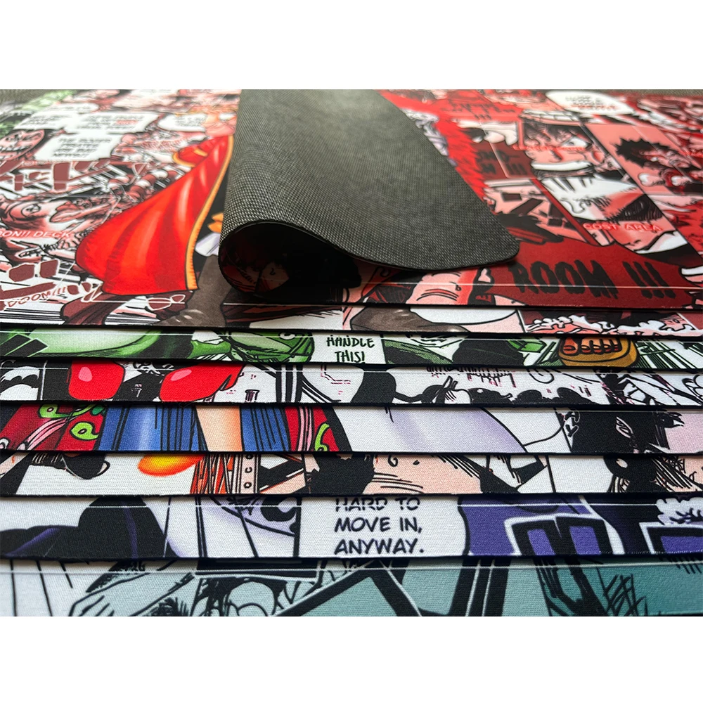 OPCG One Piece Spielmatte Luffy Law Zoro Ace Perona Sammelkartenspiel-Matte Spezielle Kartenspielunterlage Tischmatte – Detail 11