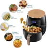 2025 New Style 6l Touch Control Air Fryer Oven With Cooking Single Pot Led Display Large Air Fryer Toaster 3