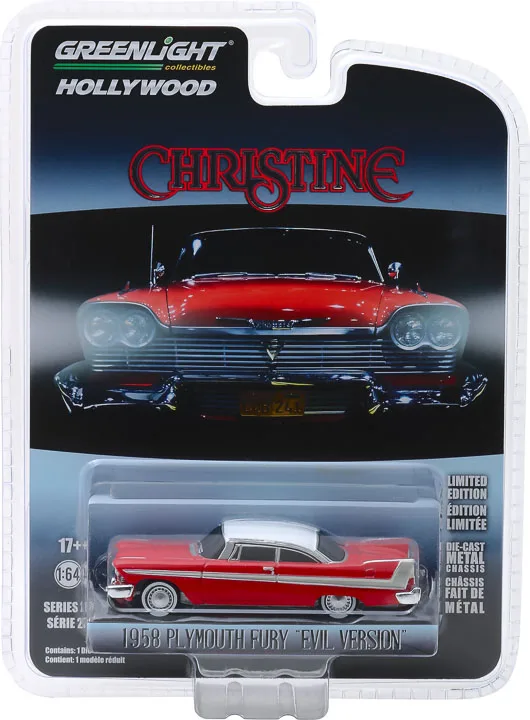 

Модель автомобиля Плимута и фурии из сплава 1:64 1958, коллекционная игрушка, подарок, сувенир, демонстрационное украшение W1043