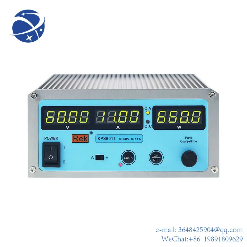 

YYHCKPS6011 high quality Variable adjustable switch 220v ac 36v DC regulated 48v 10a 60V 0-11A power supply without noise