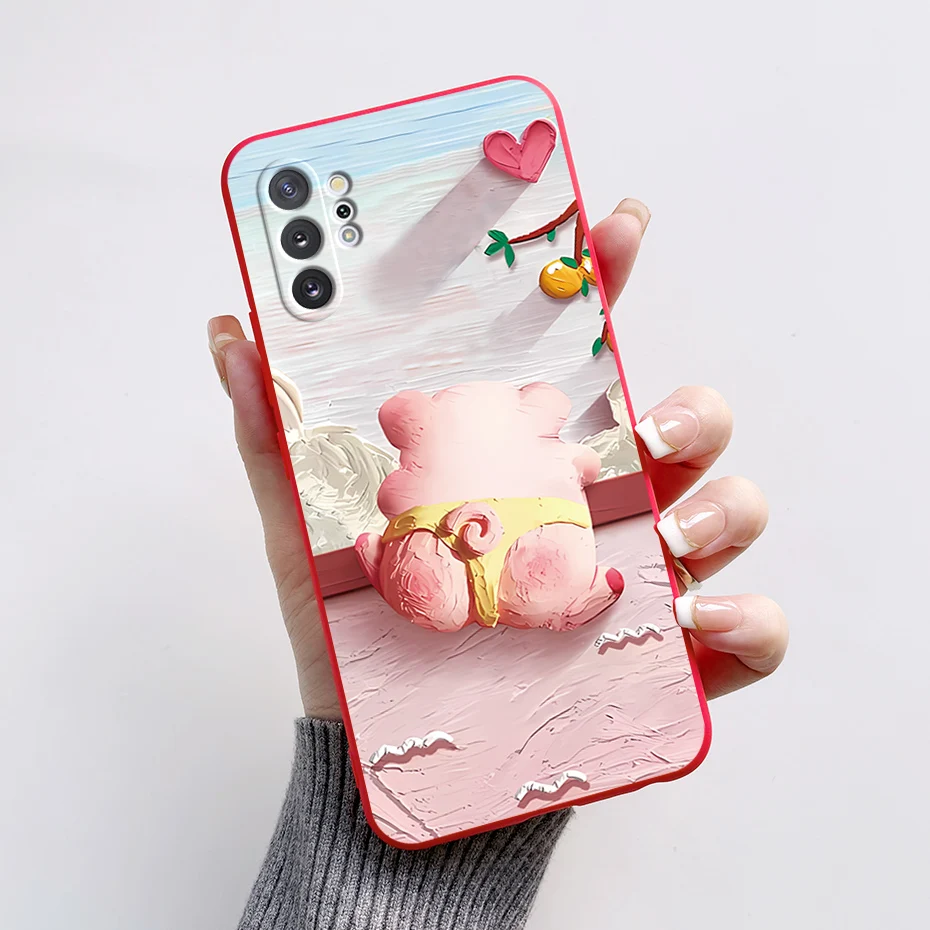 Cute Panda Silicone Soft Back Cover for Samsung Galaxy Note 10 Series