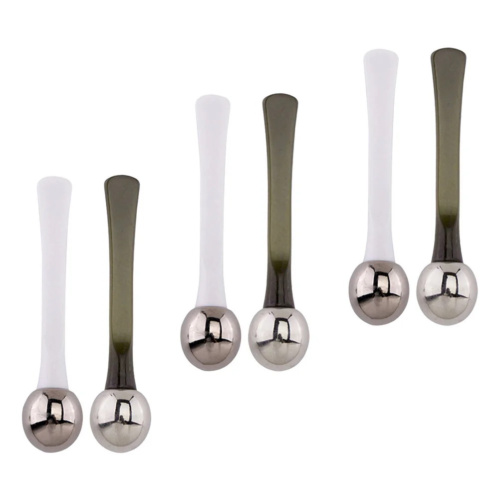

6pcs Practical Women Eye Cream Applicators Multipurpose Eye Cream Spoons Massagers