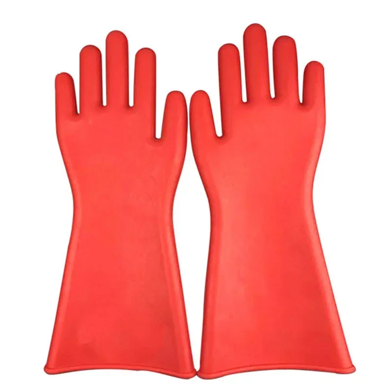 Anti-electricity Protect Professional High Voltage Electrical Insulating Gloves Rubber Electrician Workplace work gloves protective gloves insulating gloves
