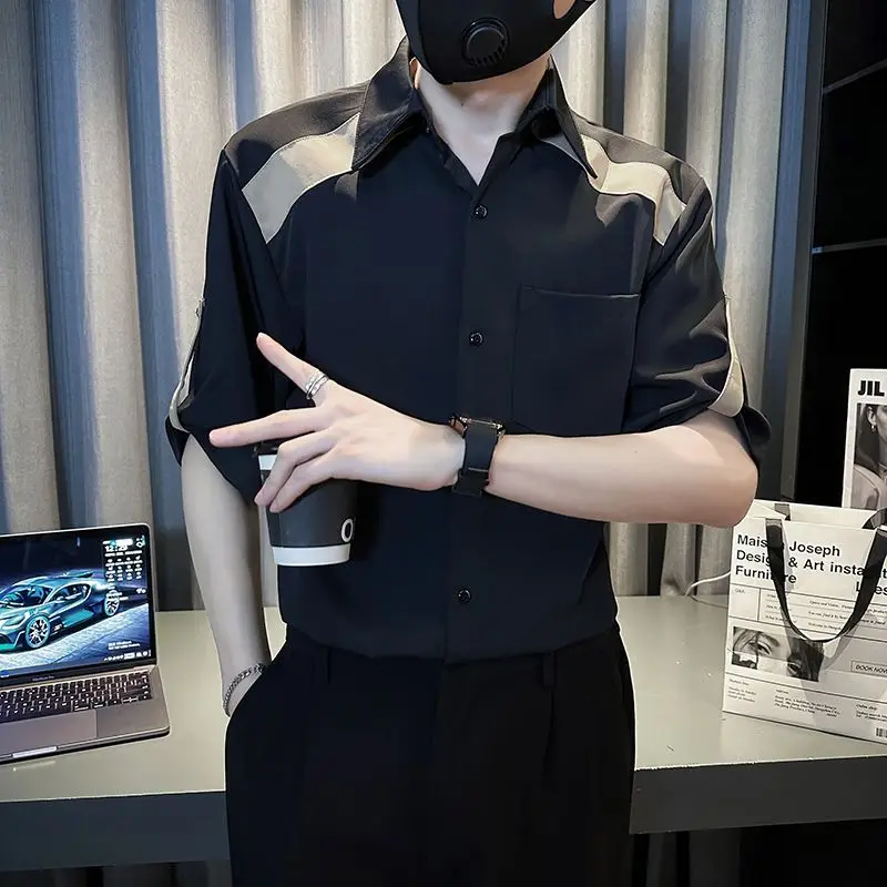 Рисунок 4 - Рубашка мужская с лацканами