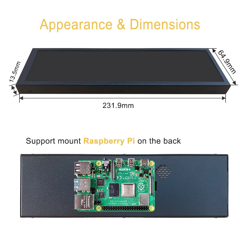 ġ ũ 8.8 ġ ʱ , 480x1920  ÷, ʱ ι , ġ ũ LCD, PC RPI4 Win