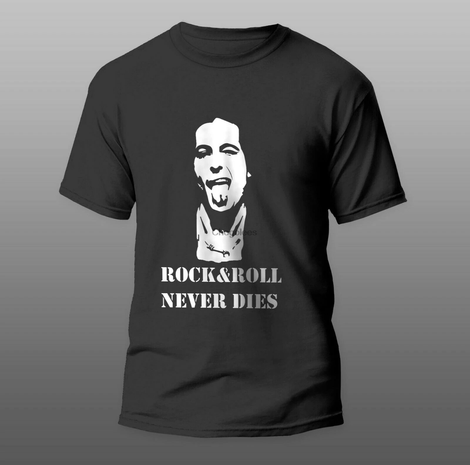 Rock and Roll Never Dies- Damiano Футболка Дэвид |