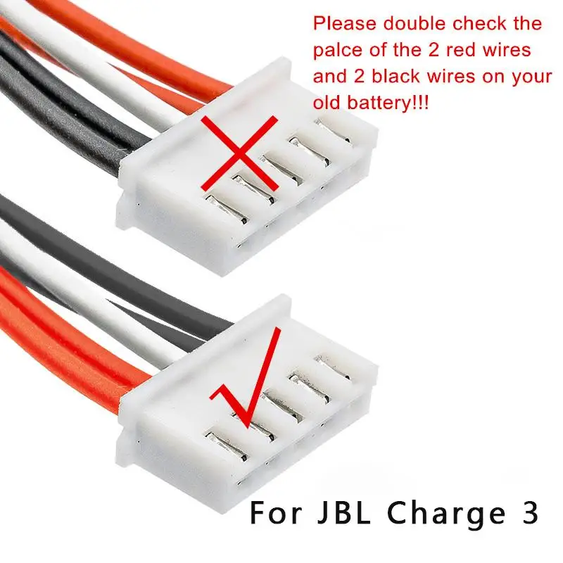 3.7V 6500mAh Battery for JBL Charge 3 with Teardown Tool rechargeable battery
